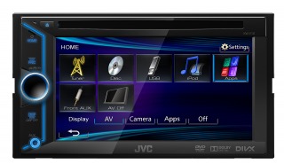 Купить Магнитола DVD JVC KW-V10EE (2-din), купить магнитолу двд
