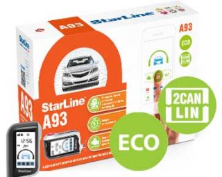 Автосигнализация StarLine A93 2 CAN+2 LIN ECO ― Империя Звука